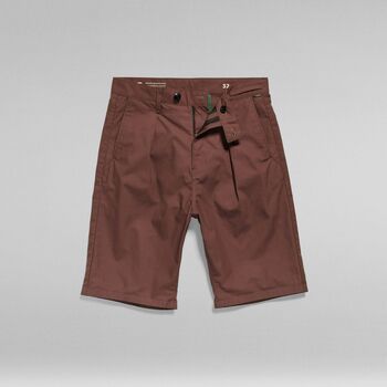 G-Star Raw  Shorts D21458 D387 WORKER SHORT CHINO-C964 BROWN STONE