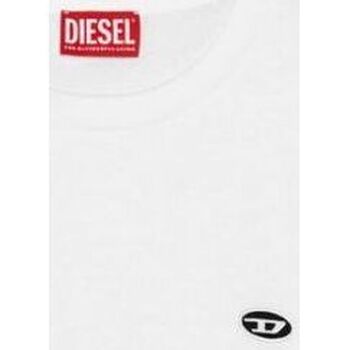 Kleidung Herren T-Shirts & Poloshirts Diesel A03819 0AIJU T-JUST-DOVAL-141 Weiss