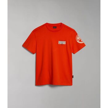 Napapijri  T-Shirts & Poloshirts S-AMUNDSEN NP0A4H6B-R05 CHERRY RED