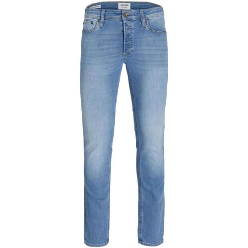 Kleidung Herren Jeans Jack & Jones 12223530 GLEEN-BLUE DENIM Blau