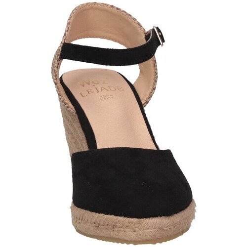 Woz 2093 Espadrilles Frau SCHWARZ Schwarz