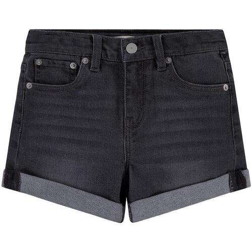 Kleidung Mädchen Shorts / Bermudas Levi's  Schwarz