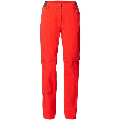 Kleidung Jungen Shorts / Bermudas Vaude Sport Wo Farley Stretch ZO T-Zip Pan flame 42619/024 024-024 Rot