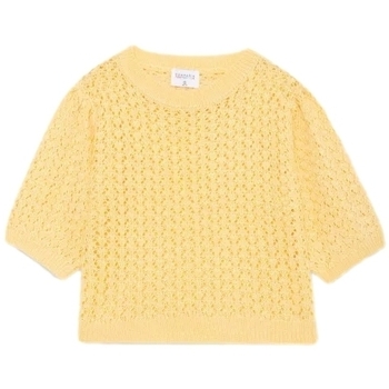 Kleidung Damen Pullover Compania Fantastica COMPAÑIA FANTÁSTICA Top 70003 - Yellow Gelb