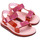 Schuhe Damen Sandalen / Sandaletten Melissa Papete+Rider - Red/Pink Rosa
