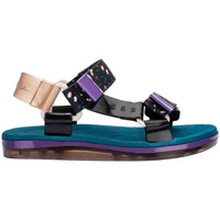 Schuhe Damen Sandalen / Sandaletten Melissa Papete+Rider - Blue/Purple/Beige Multicolor