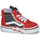 Schuhe Jungen Sneaker High Vans TD SK8-Hi Zip Bolt Schwarz / Rot