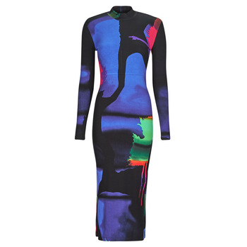 Kleidung Damen Maxikleider Desigual HOLOGRAM - LACROIX Multicolor