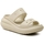Schuhe Damen Pantoffel Crocs CLASSIC CRUSH SANDAL Beige