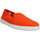 Schuhe Herren Leinen-Pantoletten mit gefloch Le Dd Mercury Toile Homme Orange Orange