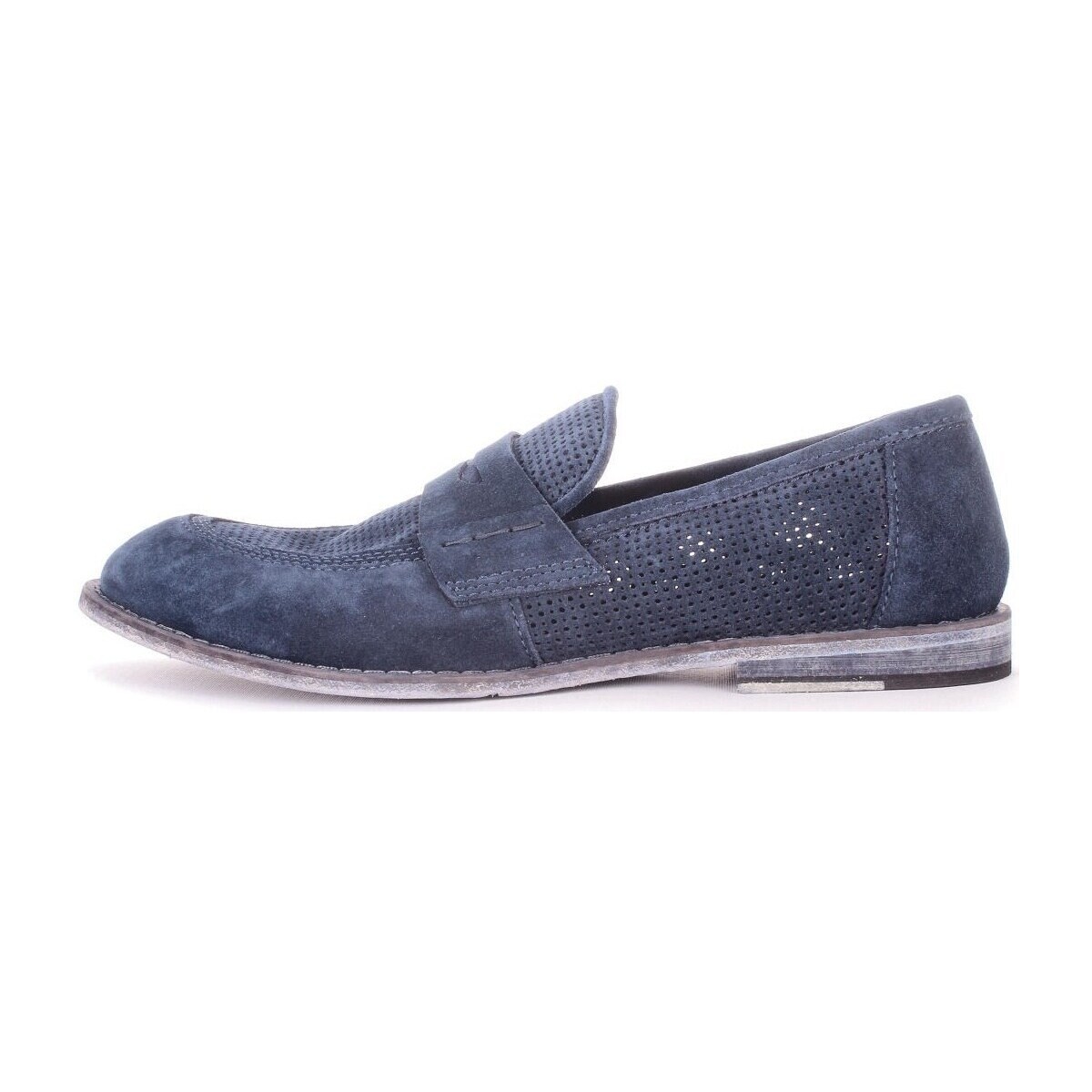 Schuhe Herren Slipper Jp David 37663 Blau