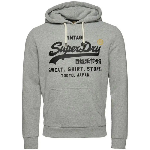 Kleidung Herren Sweatshirts Superdry classique Vintage Logo Store Grau