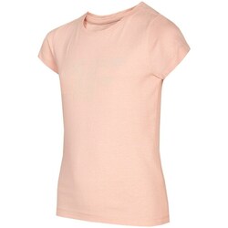 Kleidung Mädchen T-Shirts 4F HJL22JTSD00565S Orange