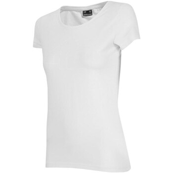 Kleidung Damen T-Shirts 4F TSD353 Weiss