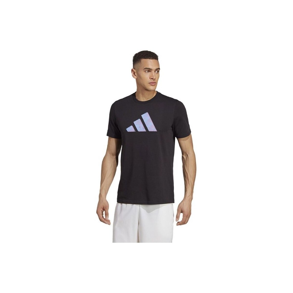Kleidung Herren T-Shirts adidas Originals Tennis AO Graphic Tee Schwarz