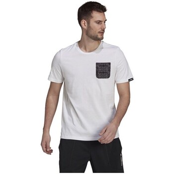 Kleidung Herren T-Shirts adidas Originals TX Pocket Tee M Weiss