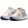 Schuhe Kinder Sneaker Low Nike Air Huarache Run JR Blau, Rosa