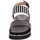 Schuhe Damen Sandalen / Sandaletten Luca Grossi Premium C456S-Monte nero Schwarz