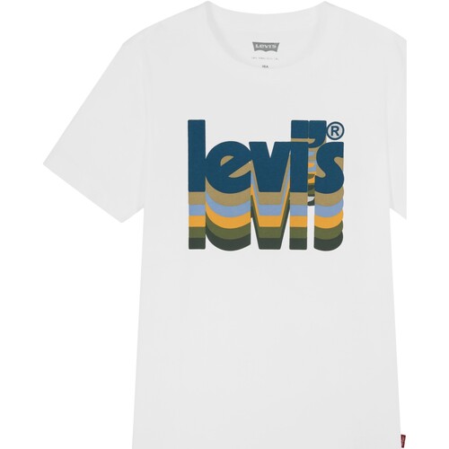 Kleidung Mädchen T-Shirts Levi's 212103 Weiss