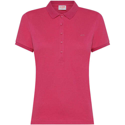 Kleidung Damen T-Shirts & Poloshirts Sun68  Rosa