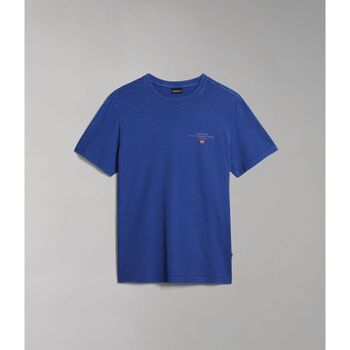 Napapijri  T-Shirts & Poloshirts SELBAS NP0A4GBQ-B5A MAZARINE BLUE