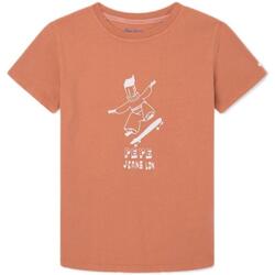 Kleidung Jungen T-Shirts Pepe jeans  Orange