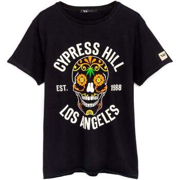 Kleidung Langarmshirts Cypress Hill  Schwarz