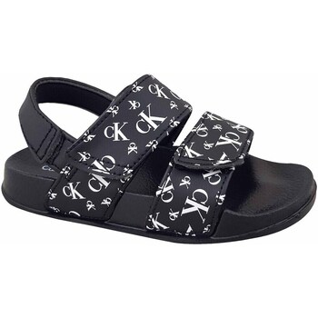 Schuhe Kinder Sandalen / Sandaletten Calvin Klein Jeans V1B2806261172999 Schwarz