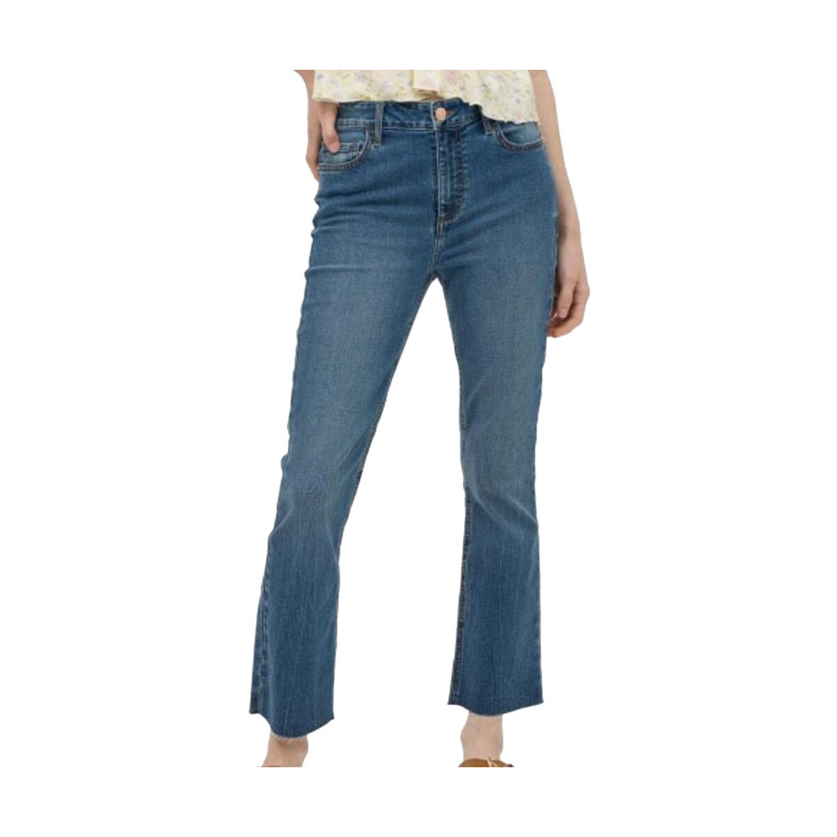 Kleidung Damen Straight Leg Jeans Tiffosi TI-10044582 Blau
