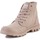 Schuhe Damen Sneaker High Palladium Mono Chrome Nude Dust 73089-662-M Beige