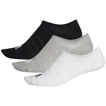 Unterwäsche Socken & Strümpfe adidas Originals NO Show Sock 3P Grau, Schwarz, Weiß