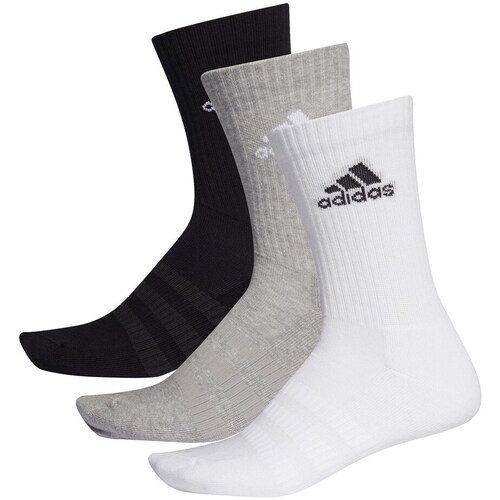 Unterwäsche Socken & Strümpfe adidas Originals 3PP Schwarz, Grau, Weiß
