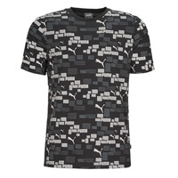 Kleidung Herren T-Shirts Puma ESS+ LOGO LAB AOP TEE Schwarz / Grau