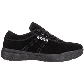 Kawasaki  Sneaker Leap Suede Shoe K204414 1001S Black Solid