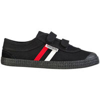 Schuhe Damen Sneaker Kawasaki Retro Shoe W/velcro K204505 1001S Black Solid Schwarz