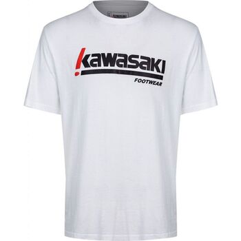 Kleidung Herren Kurzärmelige Hemden Kawasaki Kabunga Unisex S-S Tee K202152 1002 White Weiss