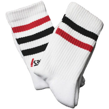 Kawasaki 2 Pack Socks K222068 1002 White Weiss