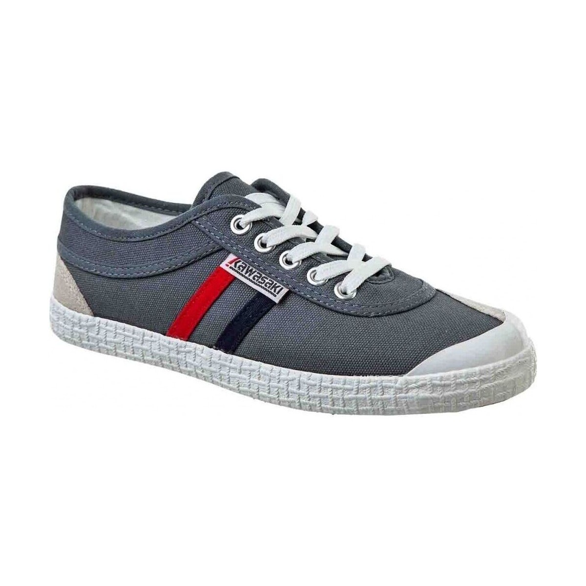 Schuhe Sneaker Kawasaki Retro Canvas Shoe K192496-ES 1028 Turbulence Grau