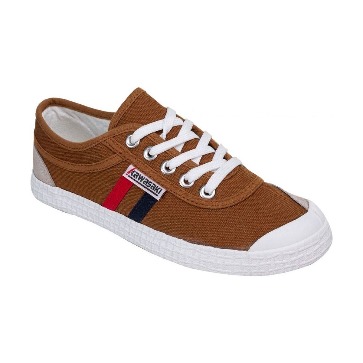 Schuhe Sneaker Kawasaki Retro Canvas Shoe K192496-ES 5045 Chocolate Brown Braun