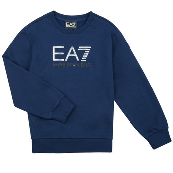 Kleidung Jungen Sweatshirts Emporio Armani EA7 VISIBILITY SWEATSHIRT Marine