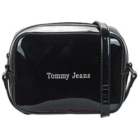 Taschen Damen Umhängetaschen Tommy Jeans TJW MUST CAMERA BAGPATENT PU Schwarz