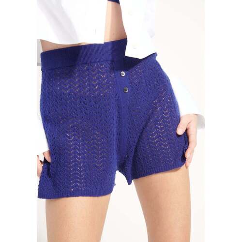 Kleidung Damen Shorts / Bermudas Studio Cashmere8 AVA 14 Blau