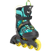 Schuhe Kinder Rollschuhe K2 Marlee Pro 2023 Türkisfarbig