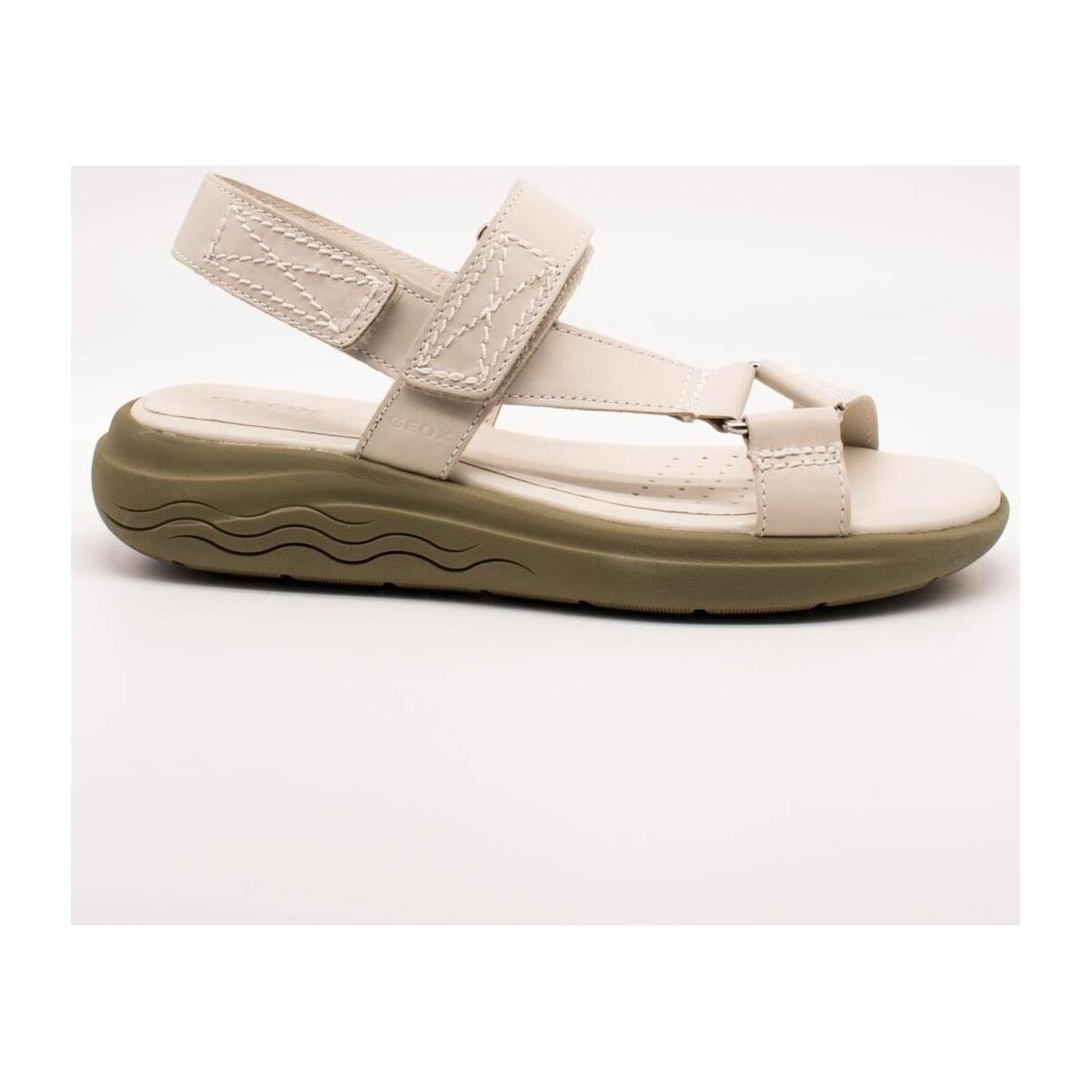 Schuhe Damen Sandalen / Sandaletten Geox  Weiss