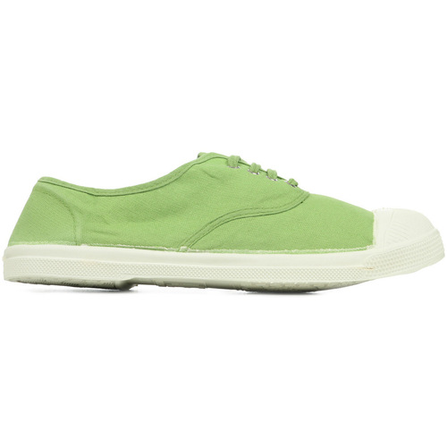 Schuhe Damen Sneaker Bensimon Lacet Grün