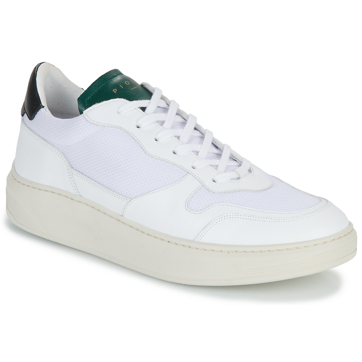 Schuhe Herren Sneaker Low Piola CAYMA Weiss / Grün