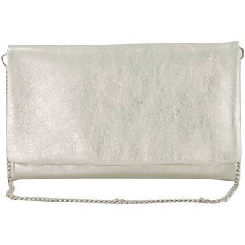 Taschen Damen Handtasche Abro Mode Accessoires Clutch Leder Mimosa 028020-16/70 silber