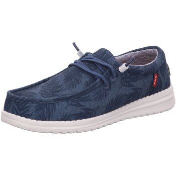 Schuhe Herren Slipper Fusion Schnuerschuhe 2-2-1-0102B-0623 blau