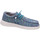 Schuhe Damen Slipper Fusion Schnuerschuhe 2-2-2-0101-0823 Blau