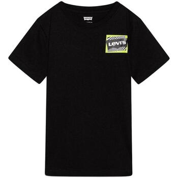Kleidung Jungen T-Shirts Levi's  Schwarz